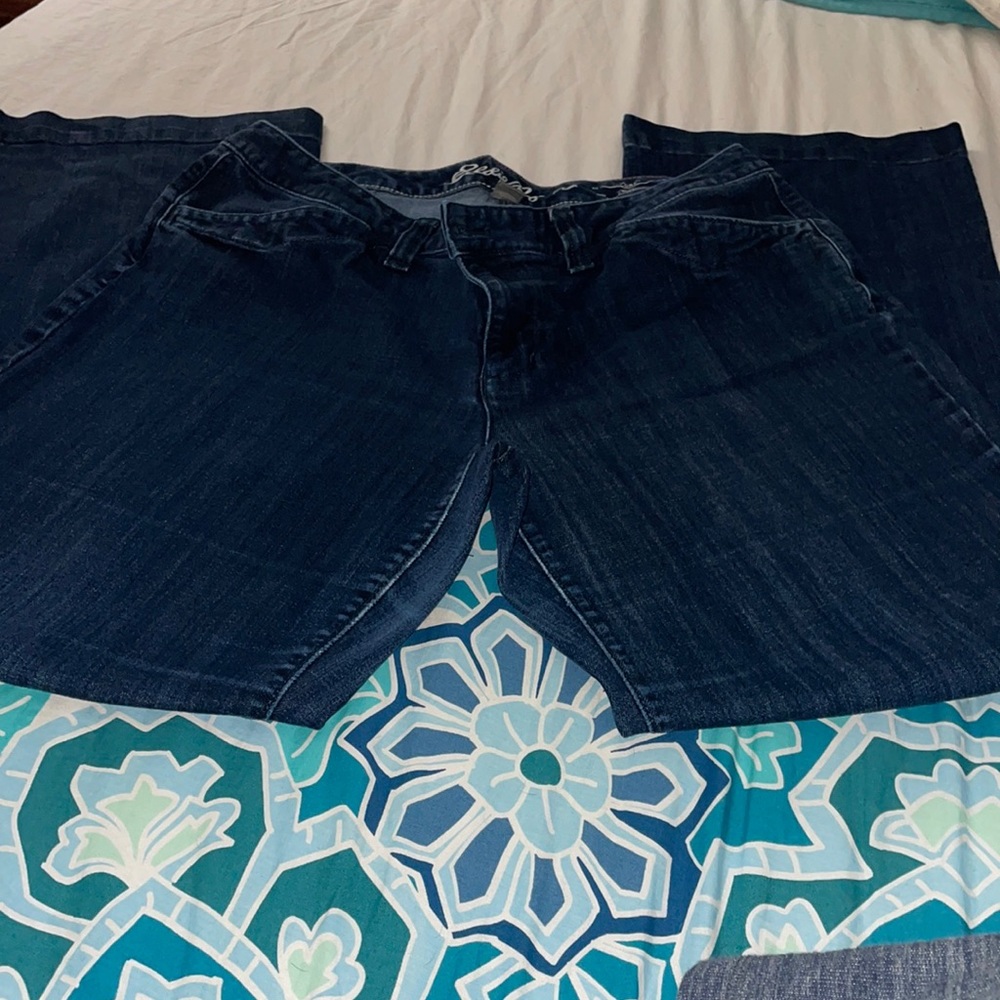 Eddie Bauer Curvy Trouser Jeans 14